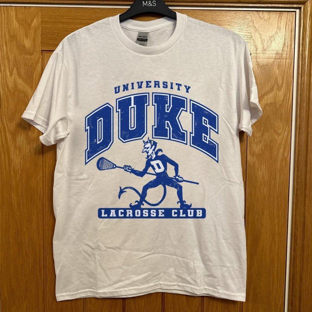 Duke Lacrosse Lax Rare Retro University Team Pll Nll League Shirt
